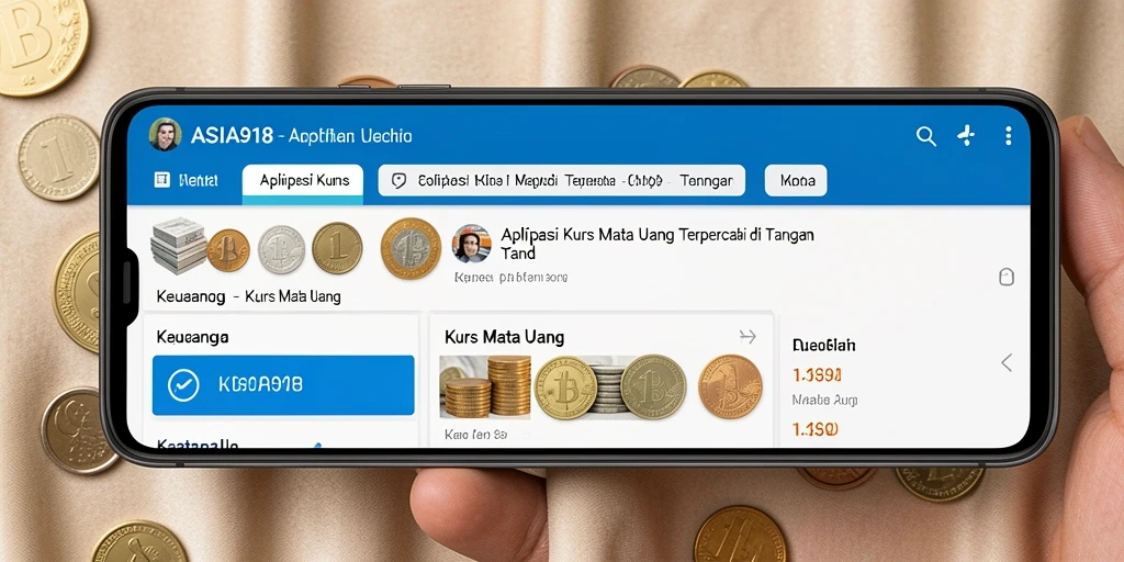 Tampilan antarmuka ASIA918 yang sederhana dan intuitif.