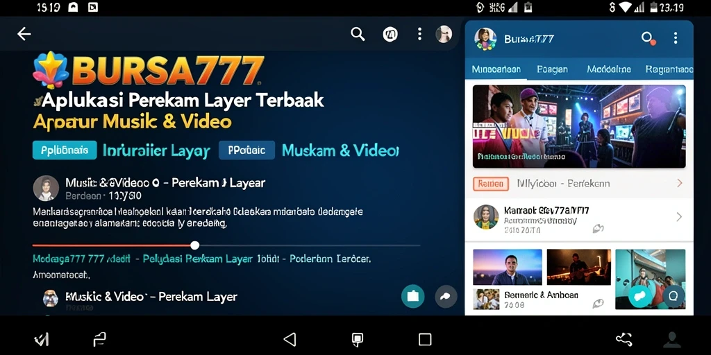 Antarmuka BURSA777 yang intuitif untuk perekaman layar.